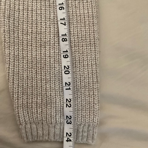 Alfani Taupe Cowl Neck Sweater with Button Accents - Picture 5 of 10